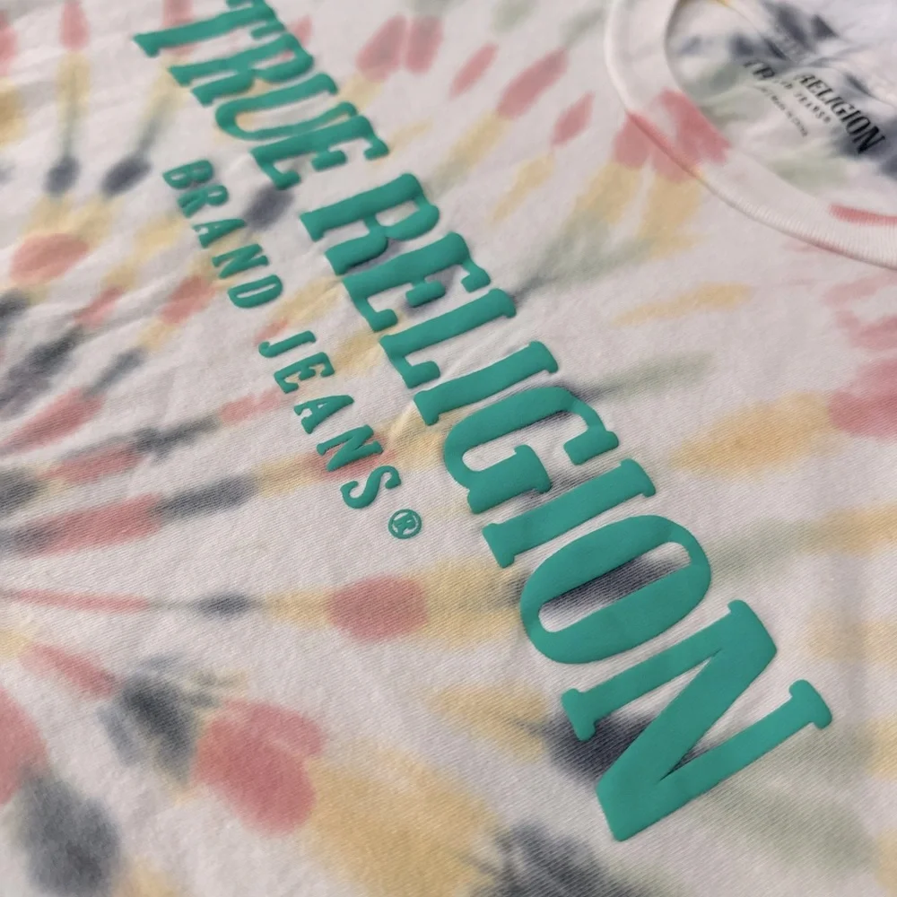True Religion City Tie-Dye Short-Sleeve T-Shirt